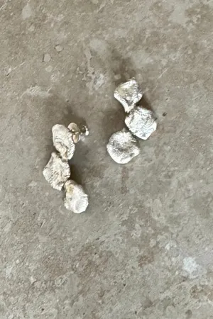 3 Stud Layer Earring