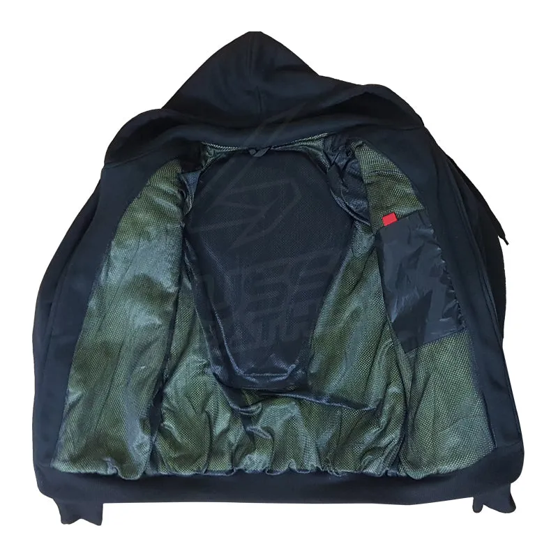 Abrasion Resistant Kevlar lined Armored Hoodie