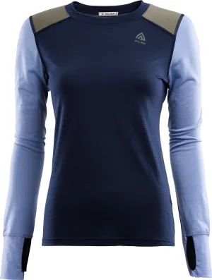 Aclima LightWool Reinforced Crew Neck Woman Navy Blazer/Purple Impr/Ranger Green | Buy Aclima LightWool Reinforced Crew Neck Woman Navy Blazer/Purple Impr/Ranger Green here | Outnorth Aclima LightWool Reinforced Crew Neck Woman Navy Blazer/Purple Impr/Ranger Green | Buy Aclima LightWool Reinforced Crew Neck Woman Navy Blazer/Purple Impr/Ranger Green here | Outnorth