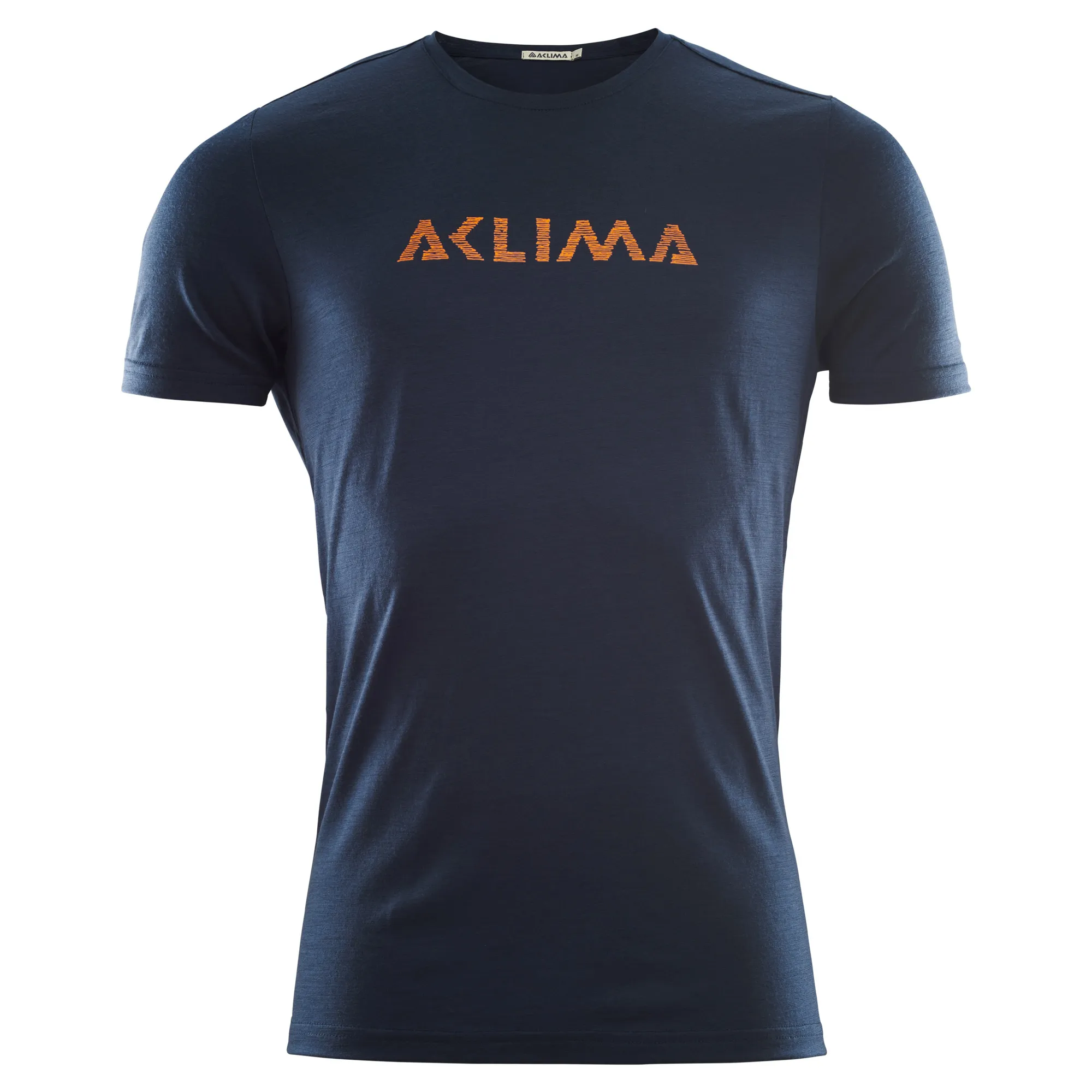 Aclima LightWool T-shirt Logo Man Navy Blazer | Buy Aclima LightWool T-shirt Logo Man Navy Blazer here | Outnorth