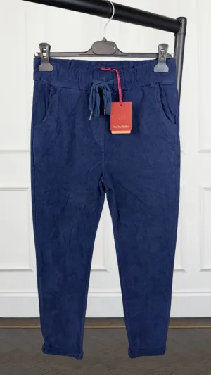 Amber - Sugar Babe Joggers Navy