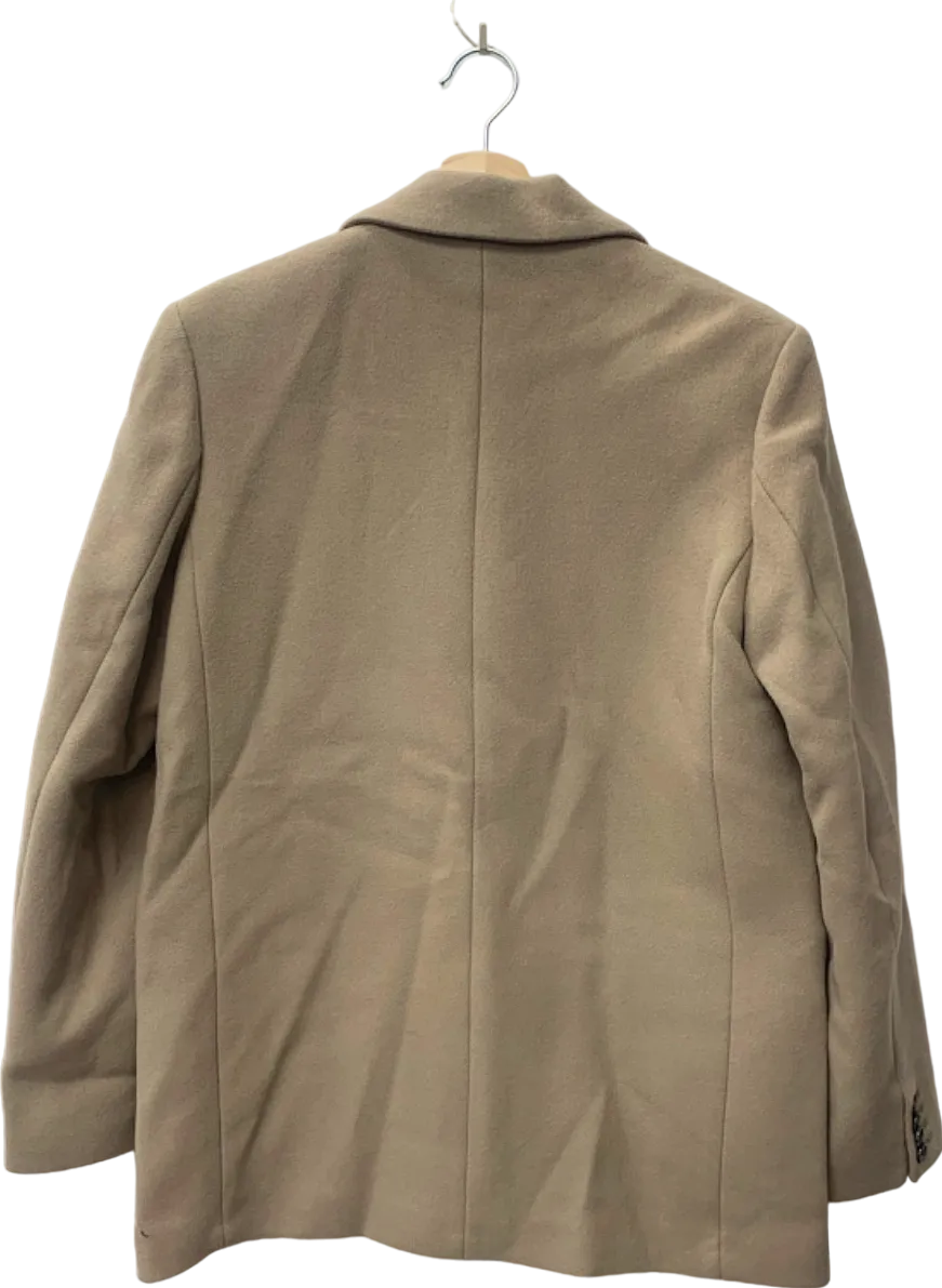 & Other Stories Beige Wool Blend Blazer EUR 36 UK 8