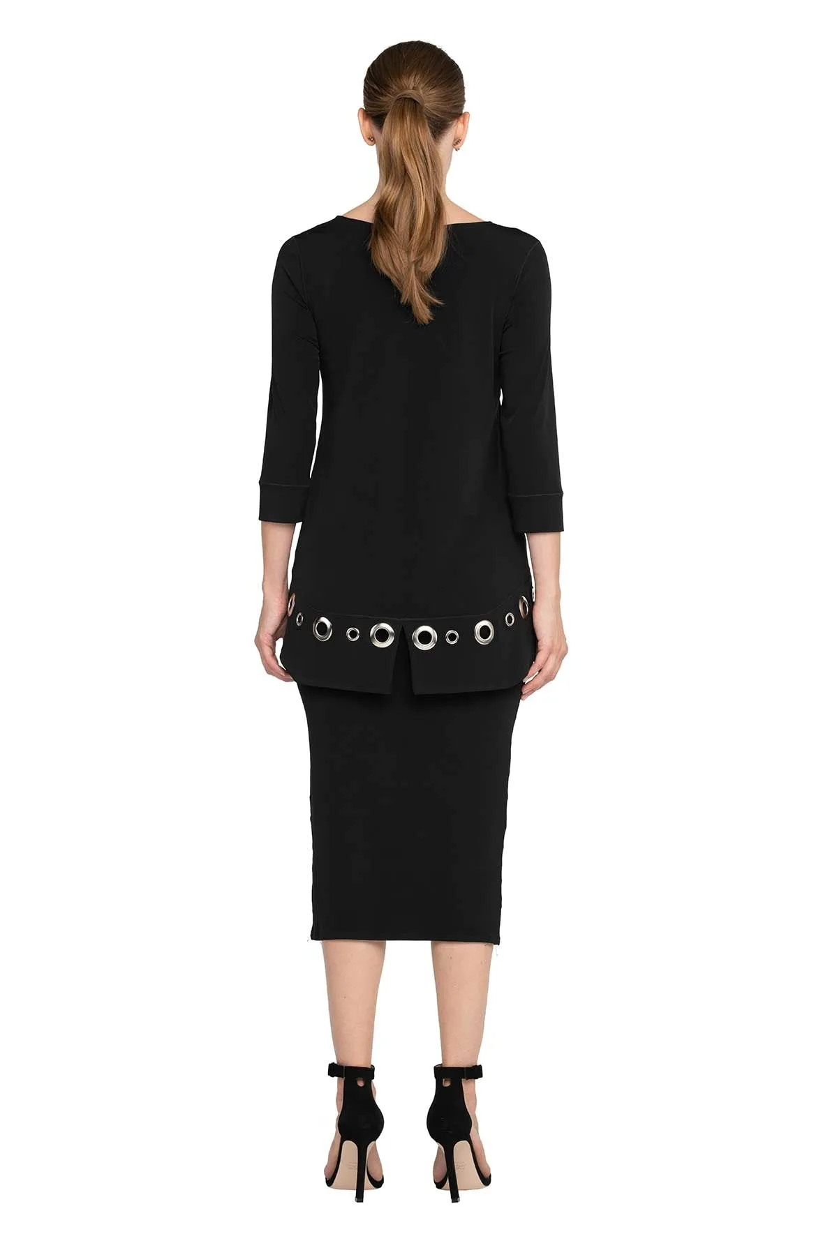 Angle BK Bottom Grommet Tunic