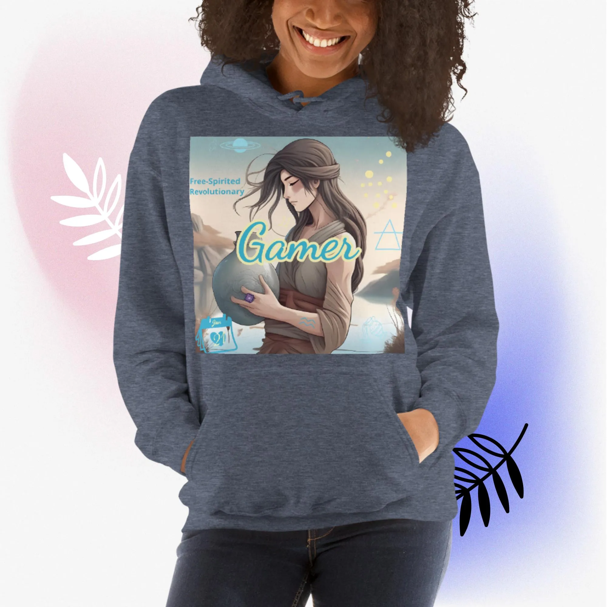 Aquarius Gamer Hoodie