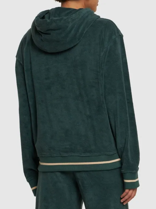 Autry   Staple cotton blend hoodie 