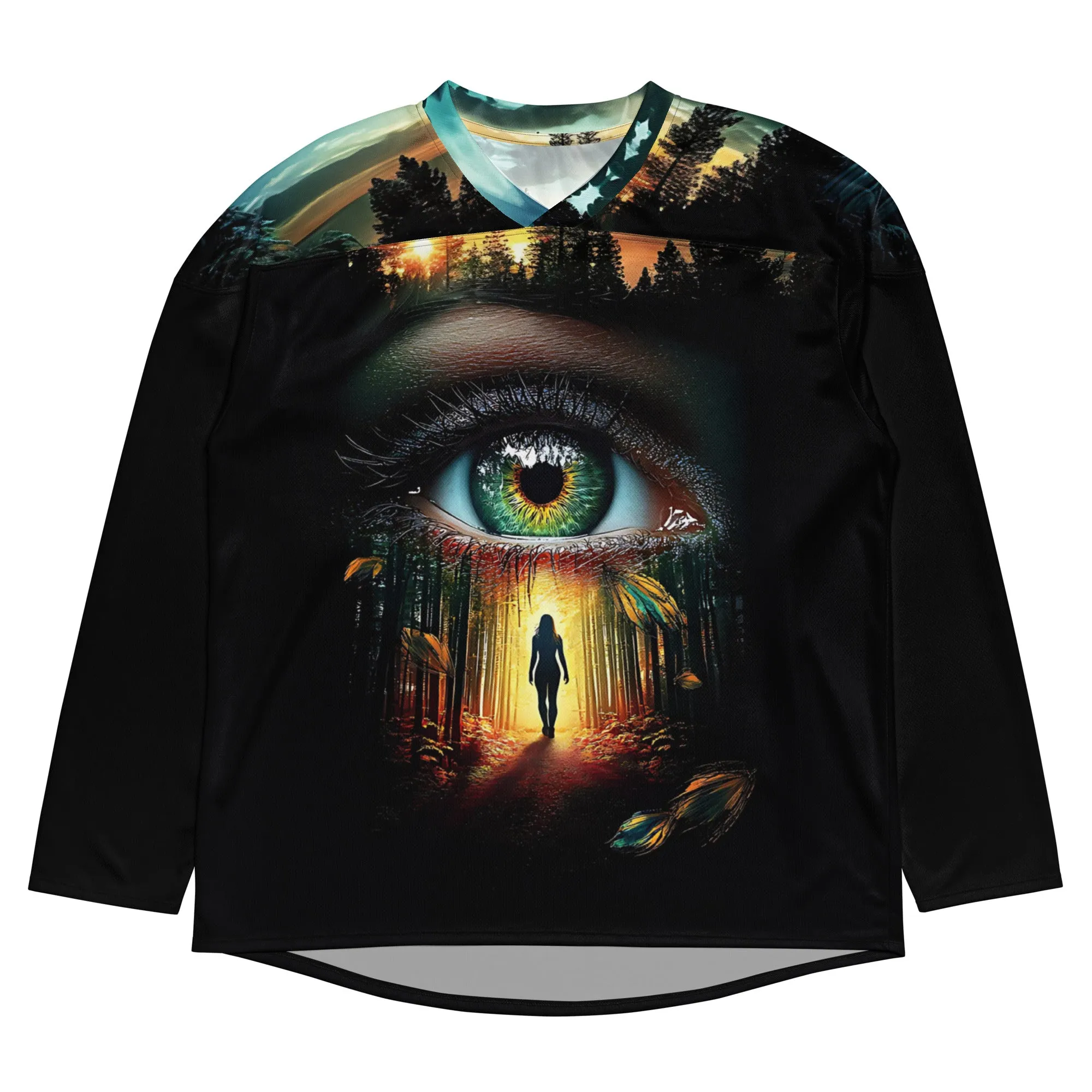 Awakened Inner Journey Recycled hockey fan jersey