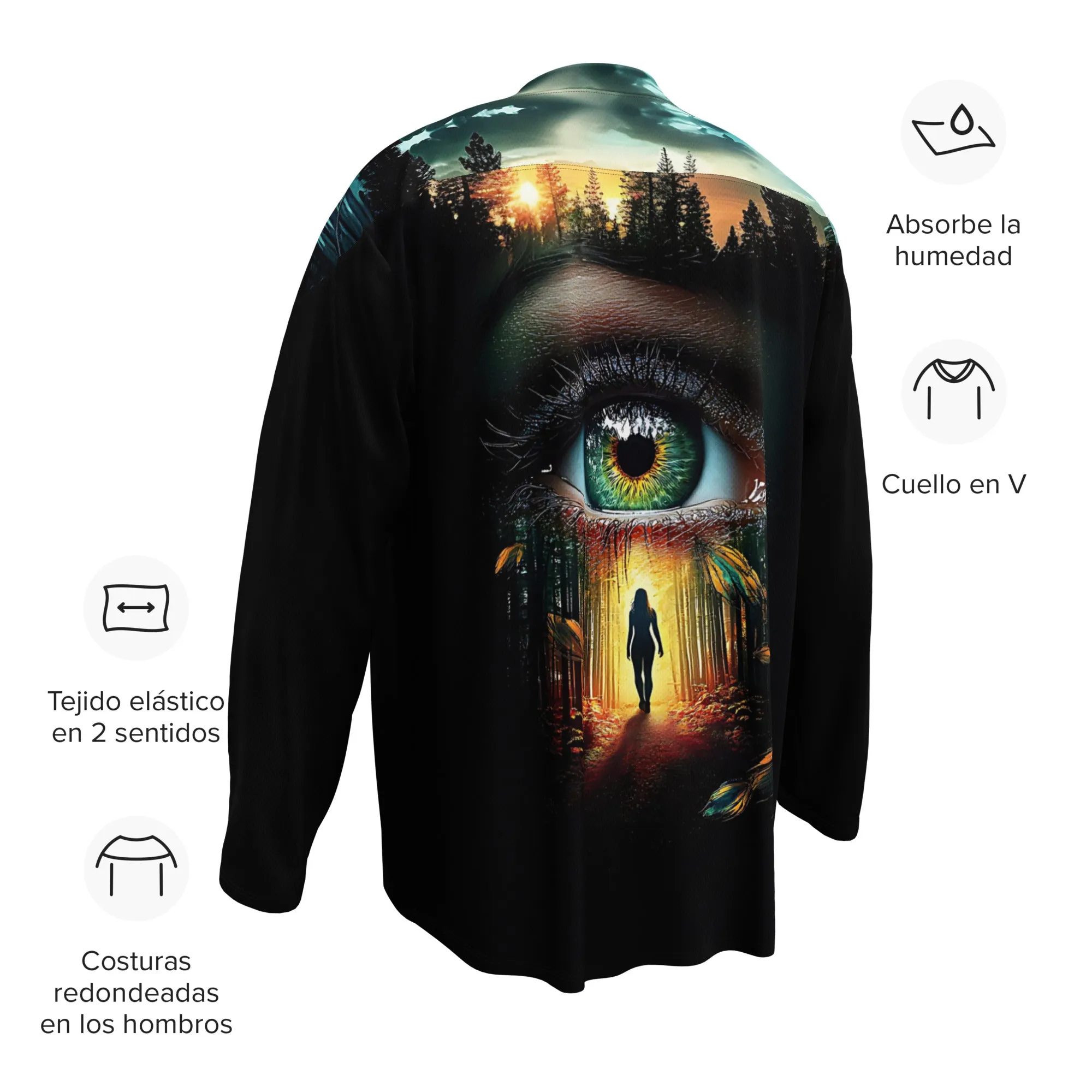 Awakened Inner Journey Recycled hockey fan jersey