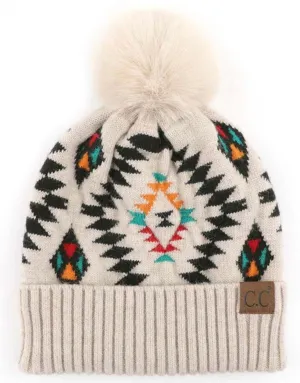 Aztec CC Beanie Hat