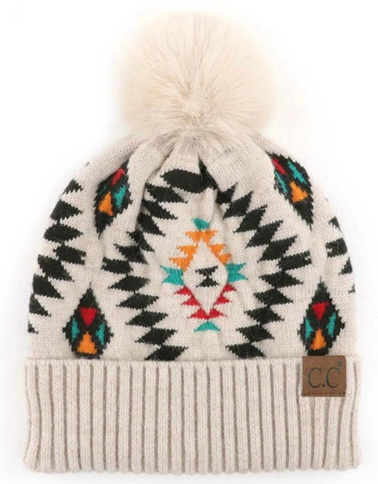 Aztec CC Beanie Hat