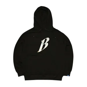 B LOGO HOODIE BLACK