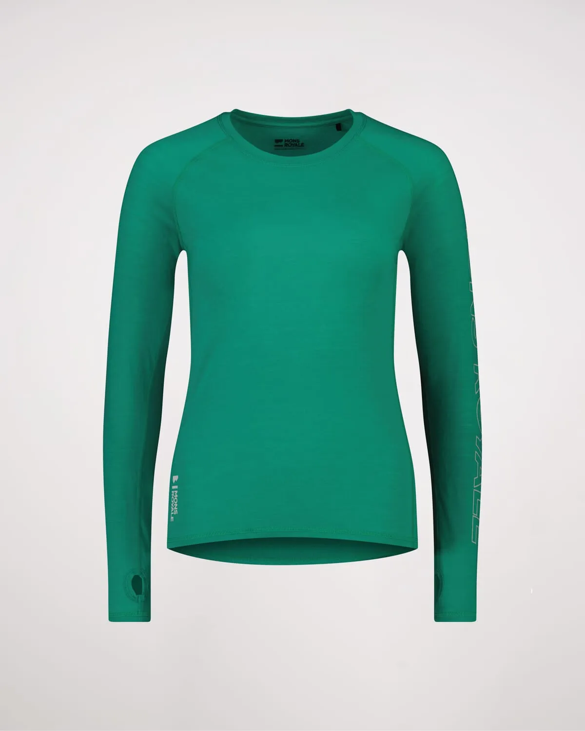 Bella Merino Long Sleeve - Pop Green