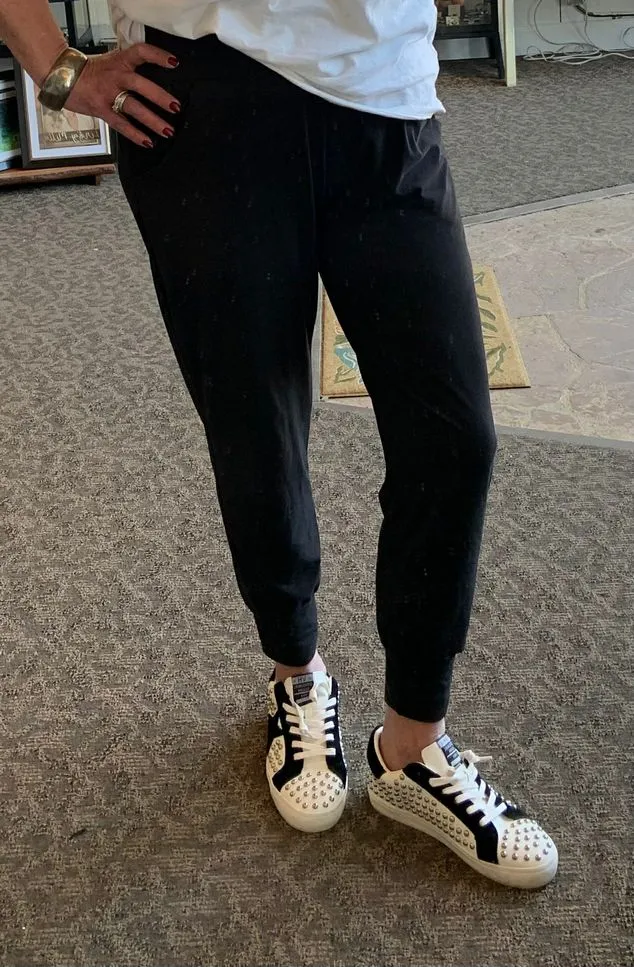 Black Joggers - Small to 3X
