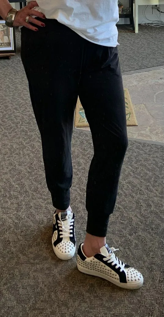 Black Joggers - Small to 3X