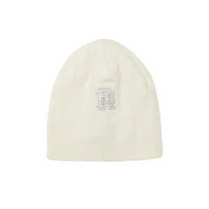 BSR LOGO BEANIE WHITE