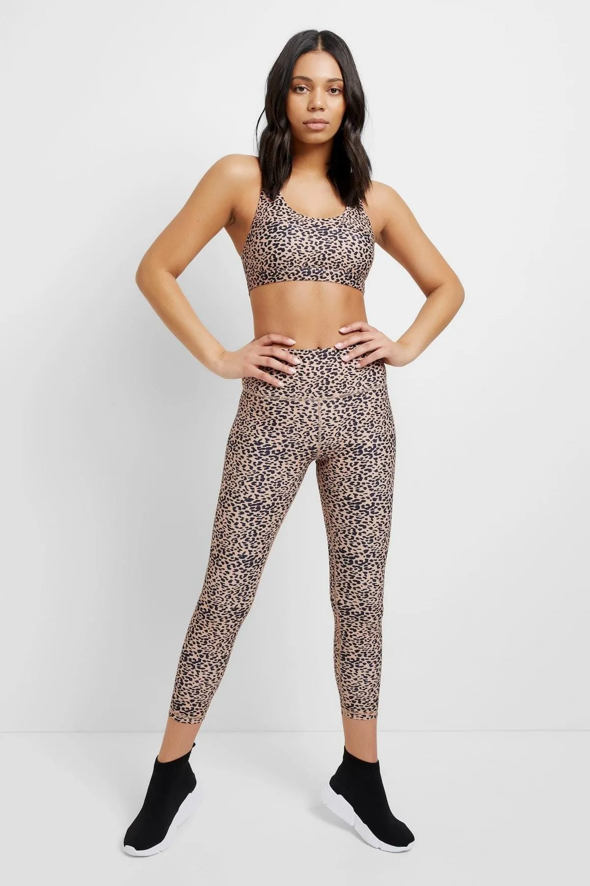 Cheetah Sand 7/8 Legging