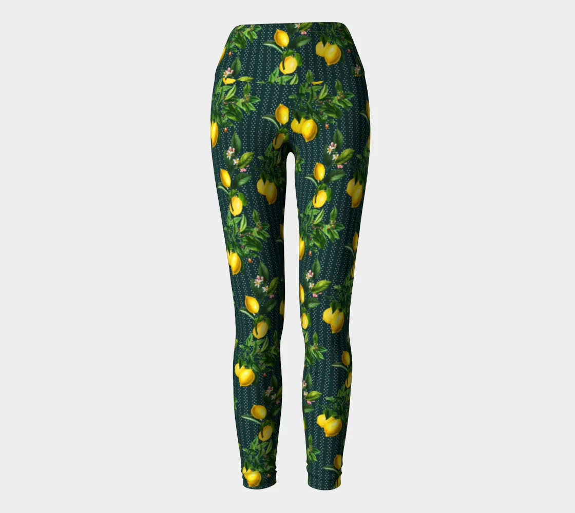 Citrus Grove Yoga Leggings