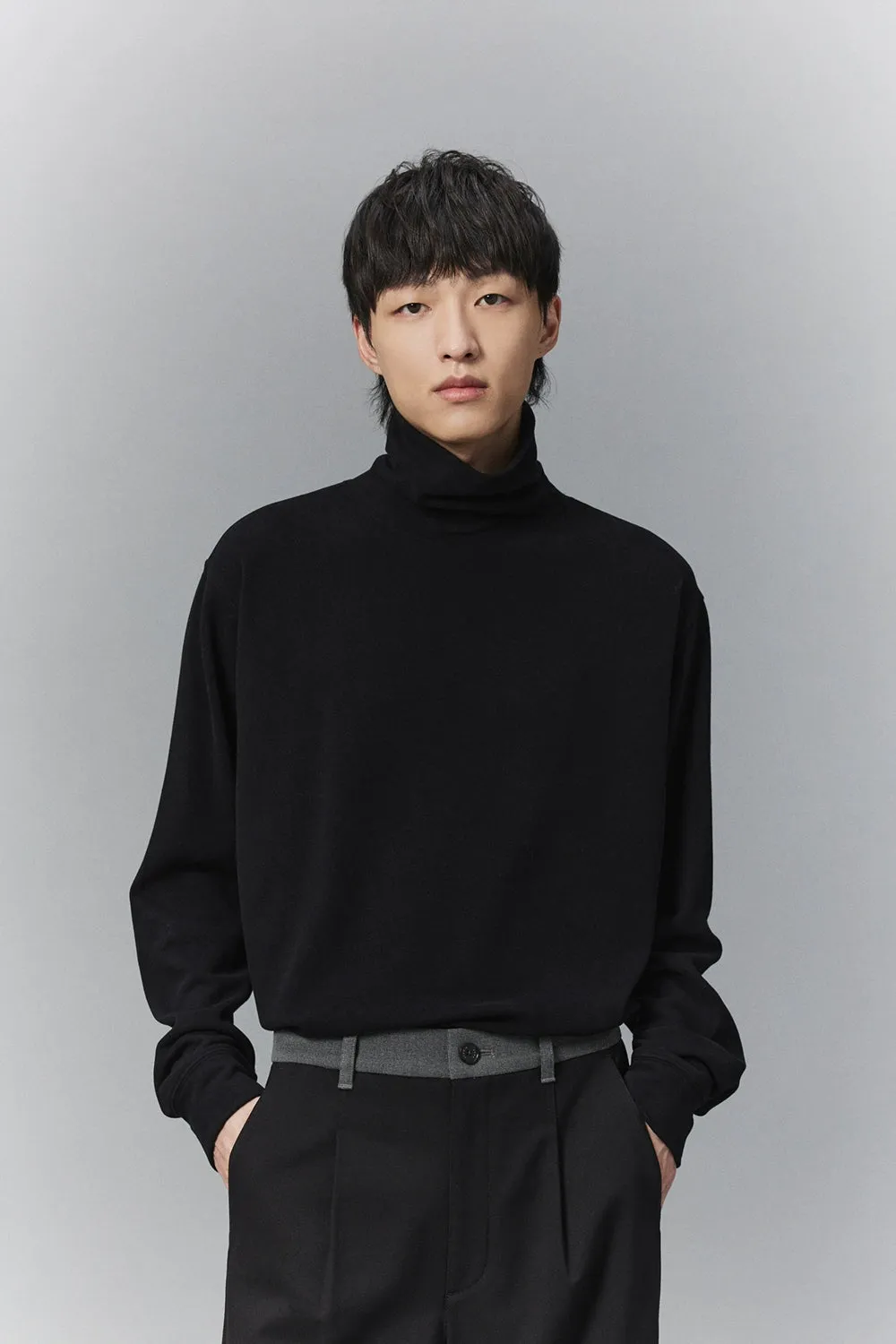 Convertible Turtleneck Long Sleeve Base Layer