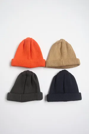 Cotton Roll Up Beanie