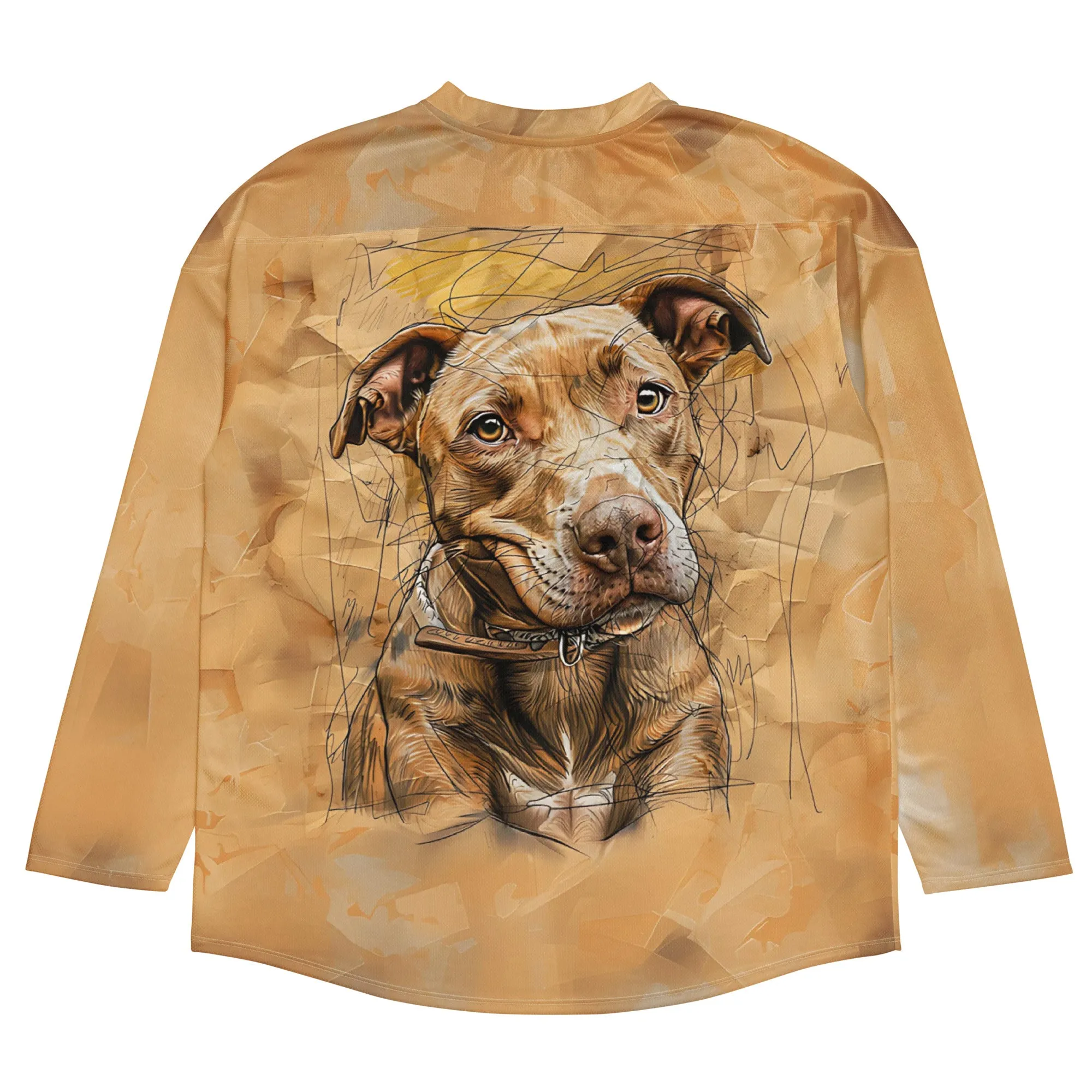 Cozy Paws Recycled hockey fan jersey