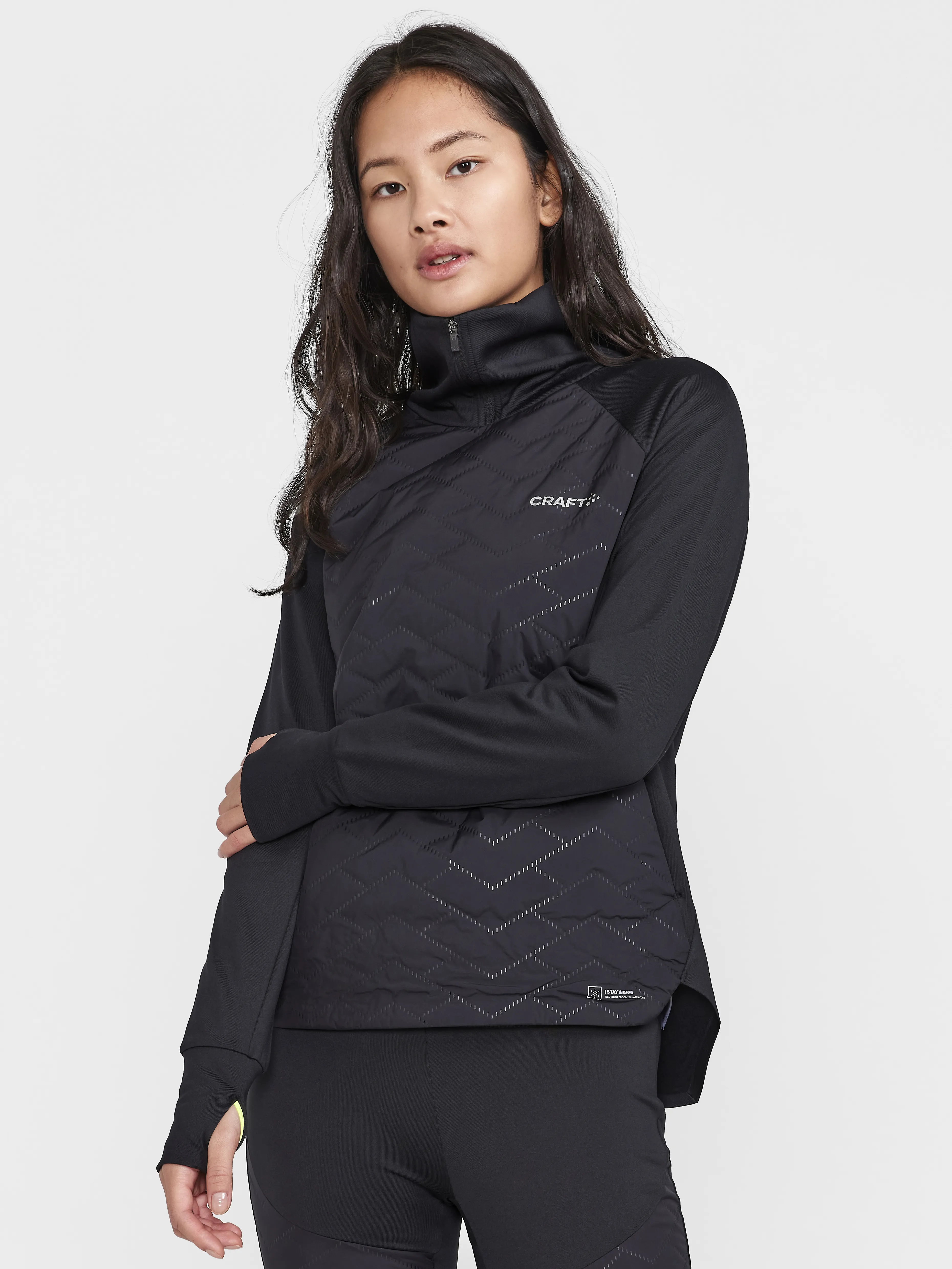 Craft Women&#x27;s Adv Subz Sweater 3 Black | Buy Craft Women&#x27;s Adv Subz Sweater 3 Black here | Outnorth