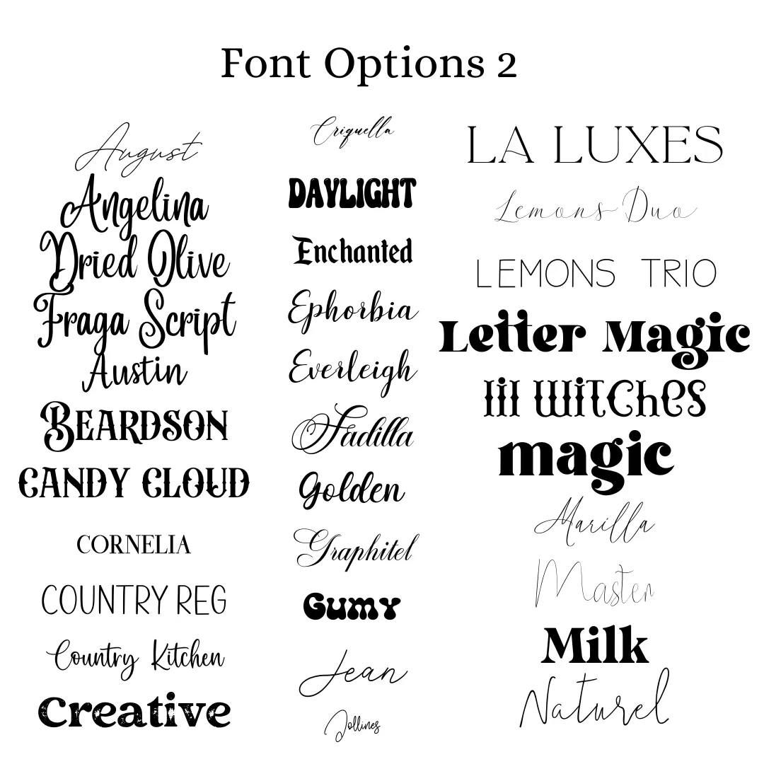 Cursive Minimalist Stamp