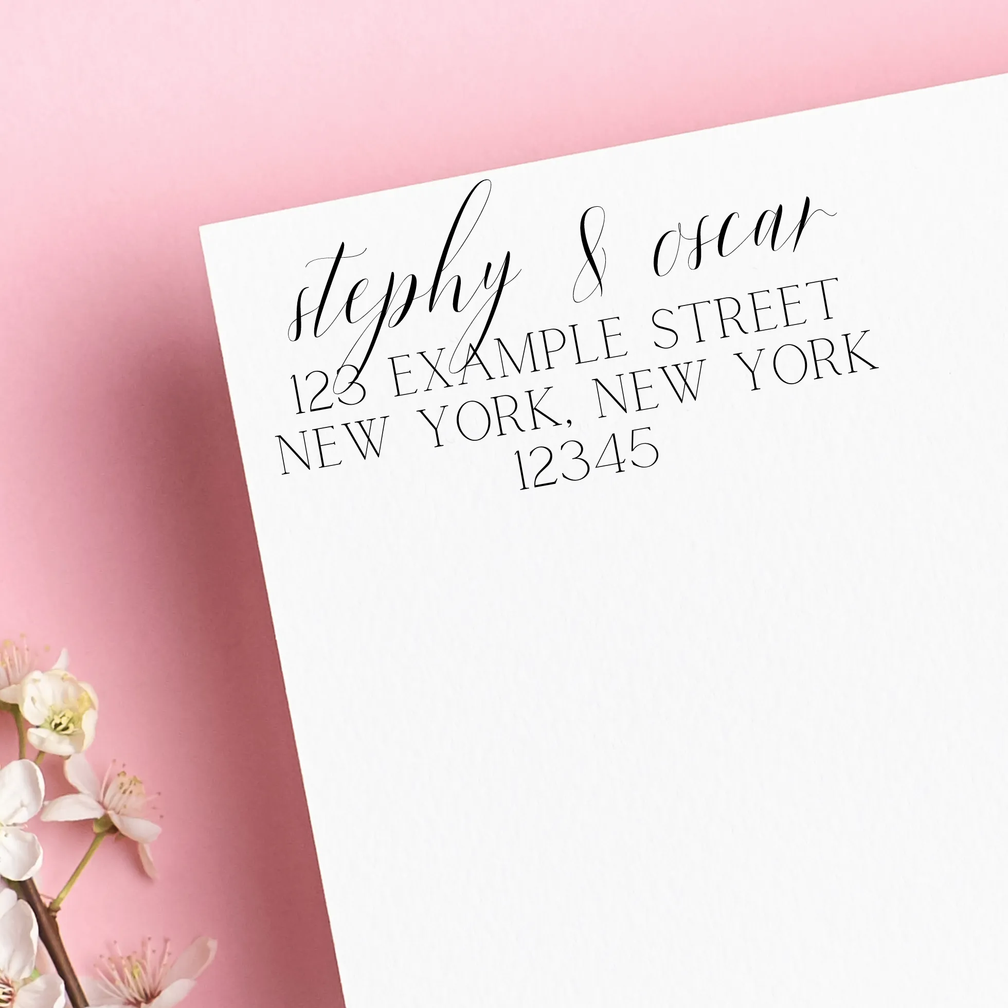 Cursive Minimalist Stamp