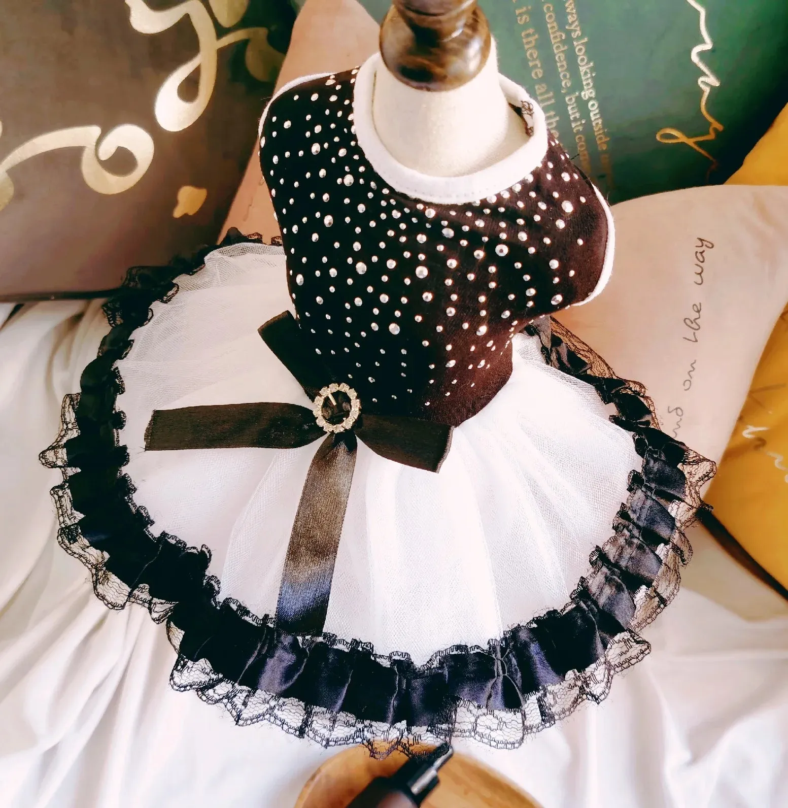 DIVA Pet "Midnight Baby" Elegant Pet Dress