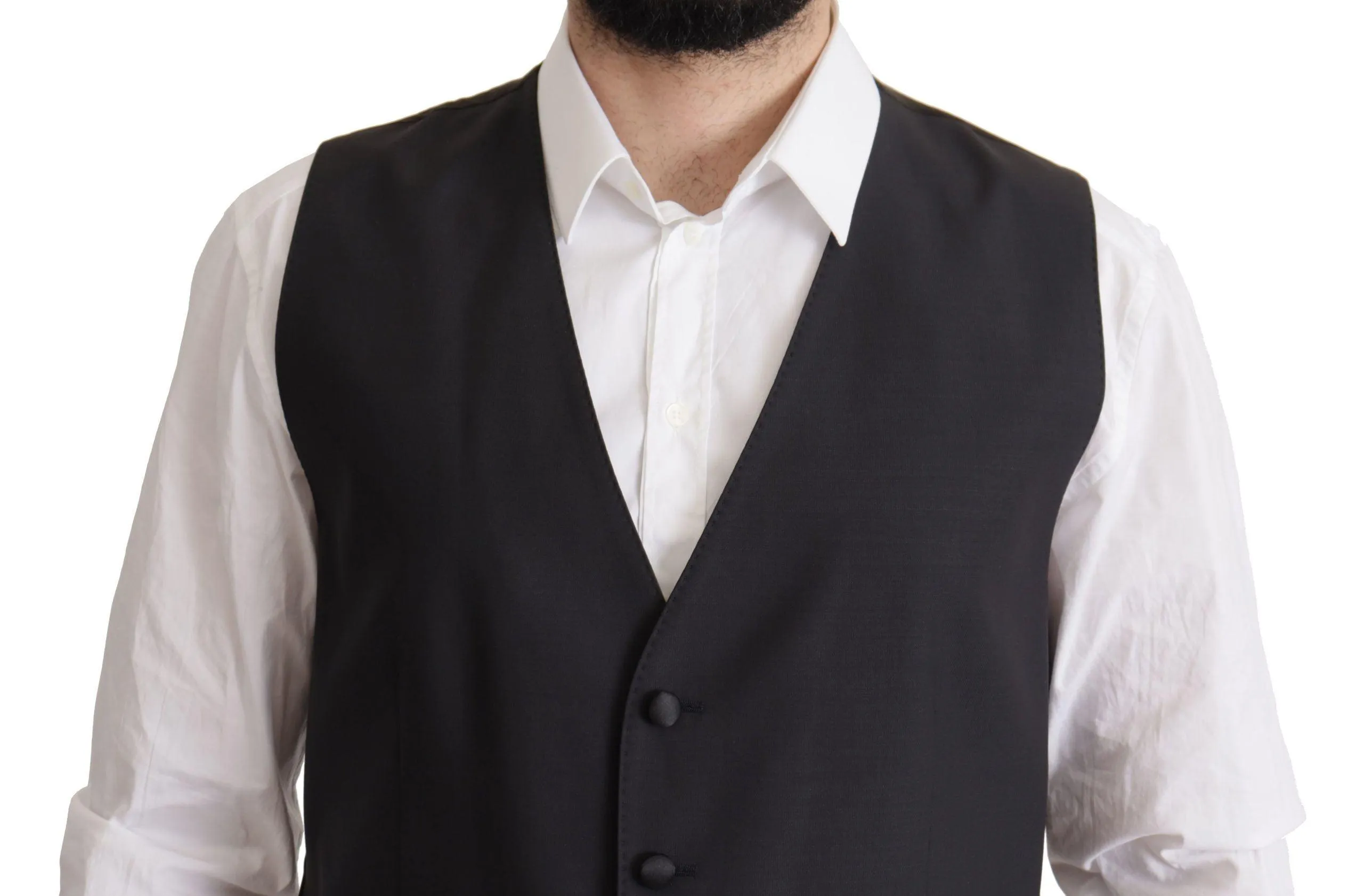 Dolce & Gabbana Dark Blue Single Breasted MARTINI Blazer