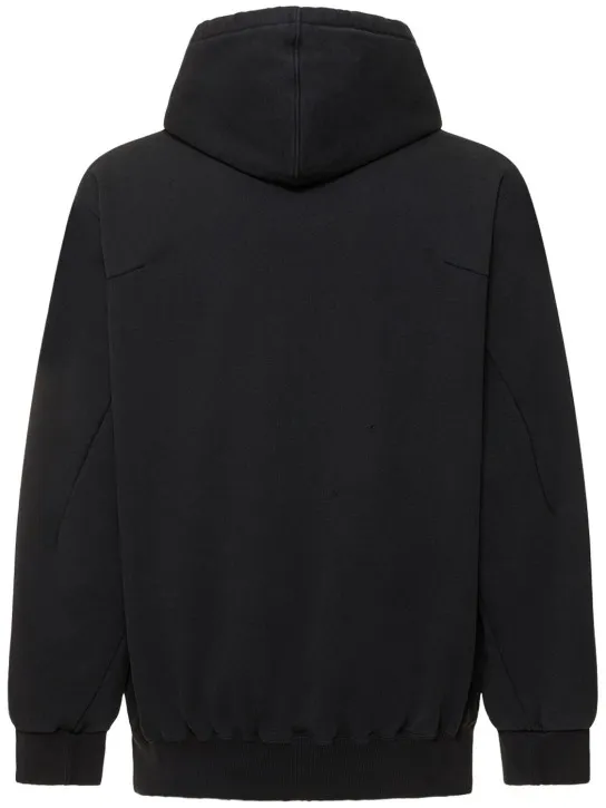Doublet   DB logo cotton hoodie 