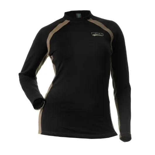 DSG D-Tech Plus Size Crewneck Base Layer Shirt | Black/Stone