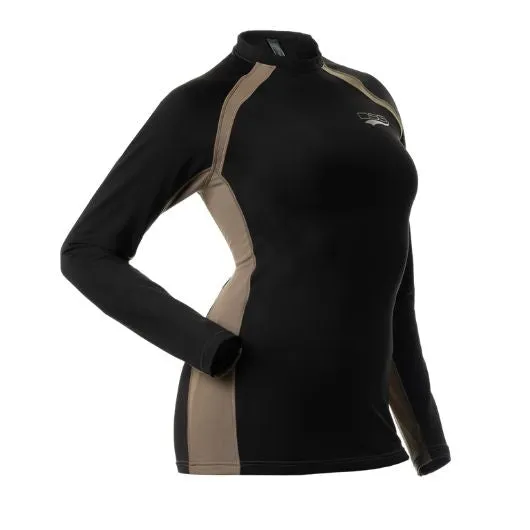 DSG D-Tech Plus Size Crewneck Base Layer Shirt | Black/Stone