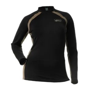 DSG D-Tech Plus Size Crewneck Base Layer Shirt | Black/Stone