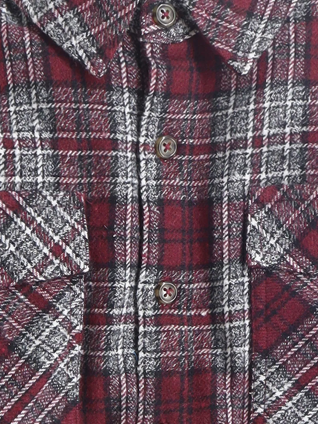 Elegent Unisex Full Sleeve Check Shirt