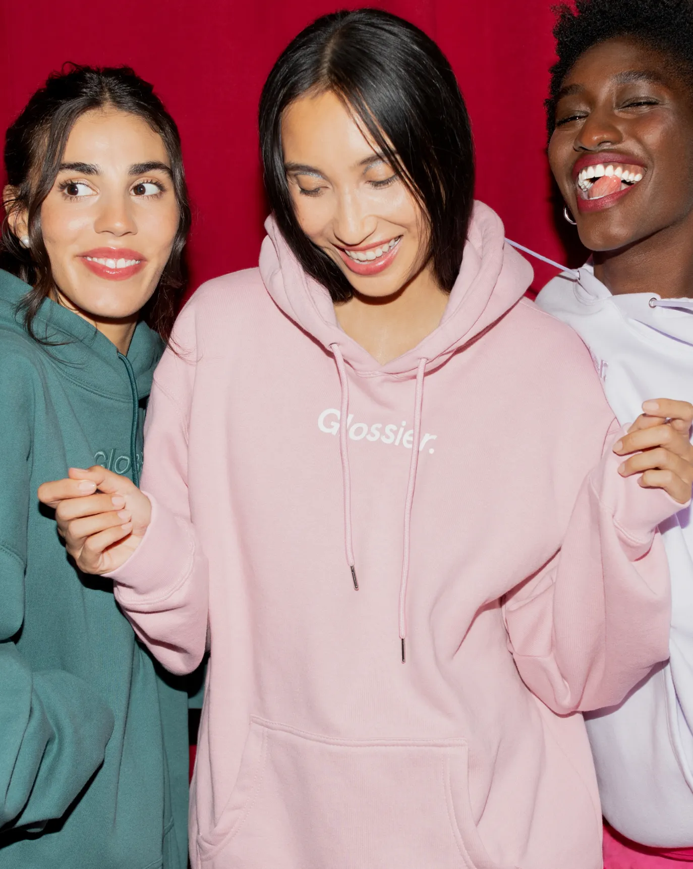 Embroidered Lavender Hoodie