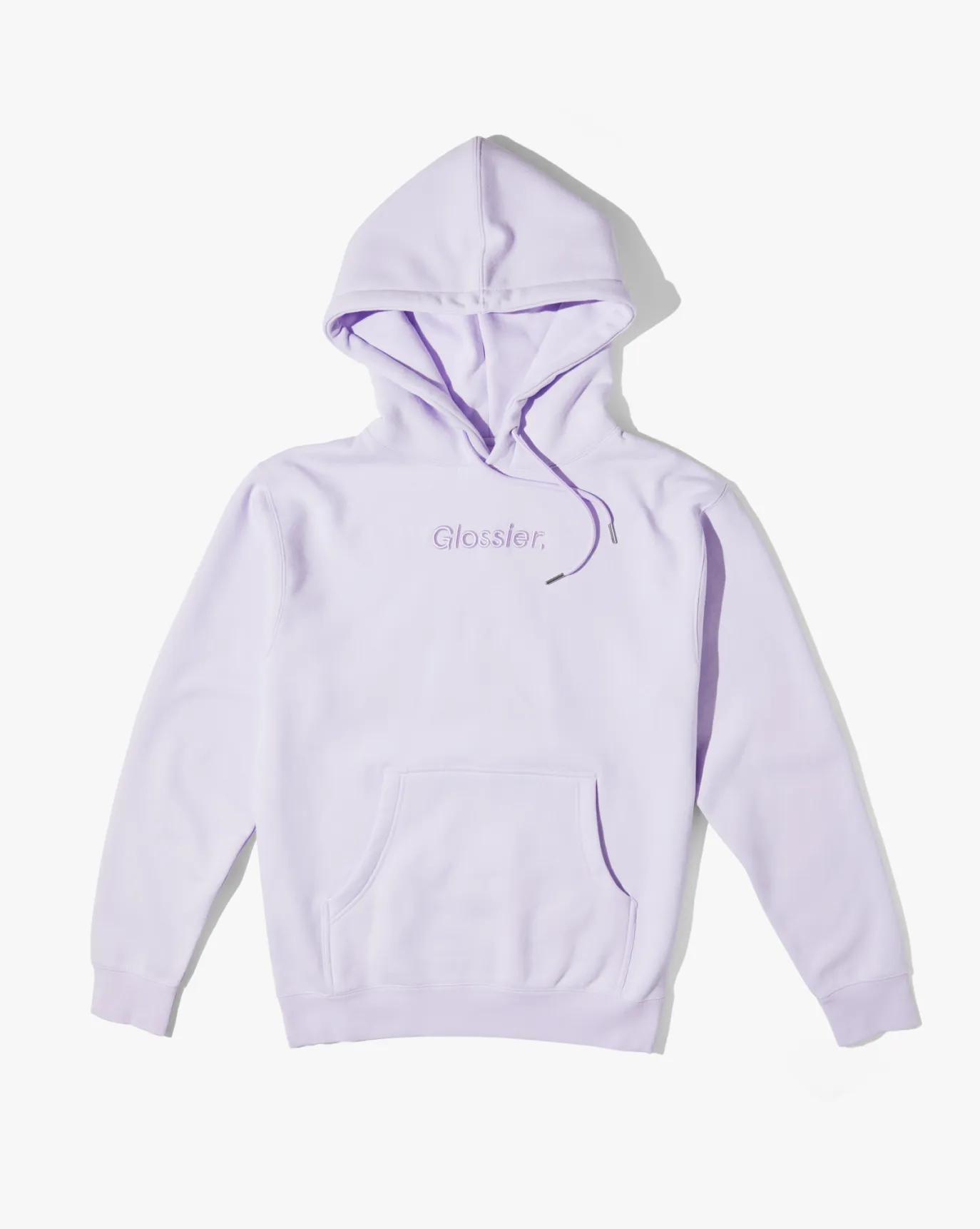 Embroidered Lavender Hoodie