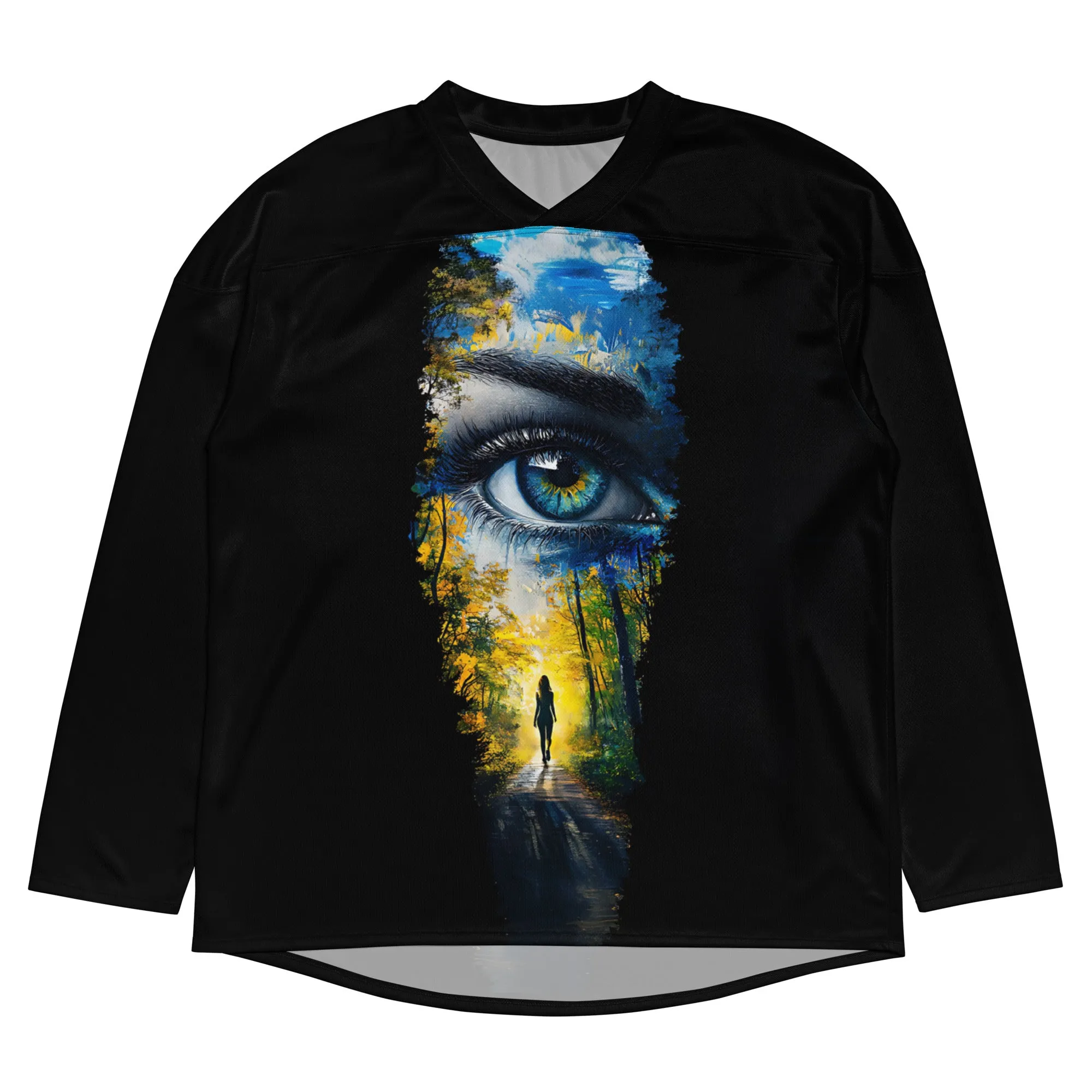 Empowered Path Recycled hockey fan jersey