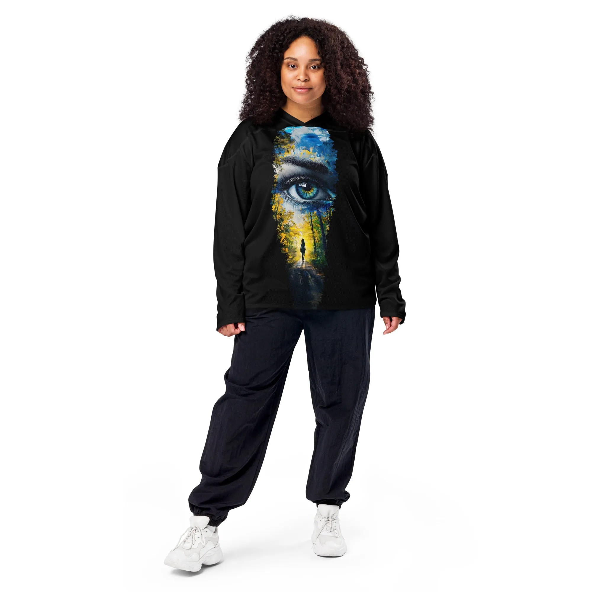 Empowered Path Recycled hockey fan jersey