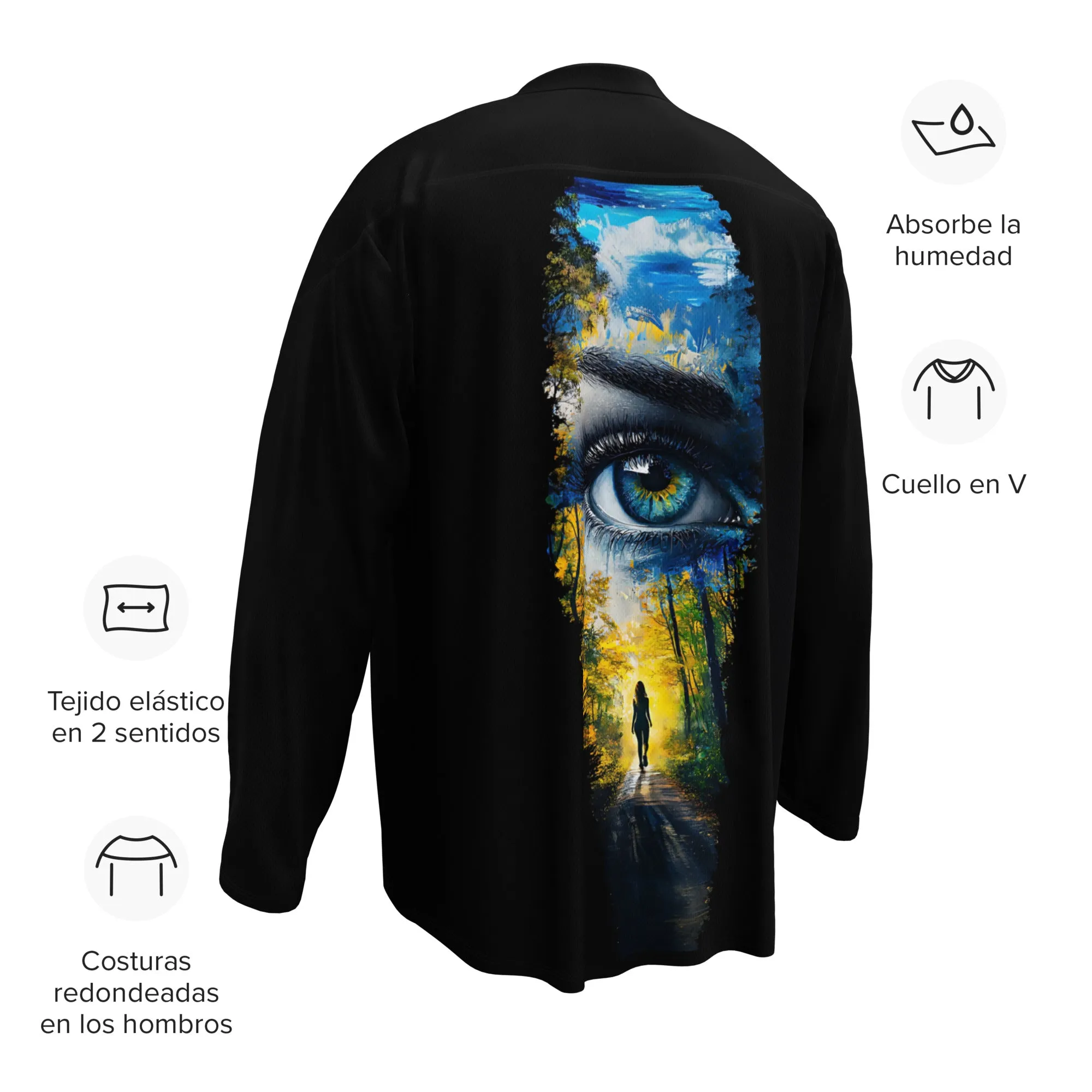 Empowered Path Recycled hockey fan jersey