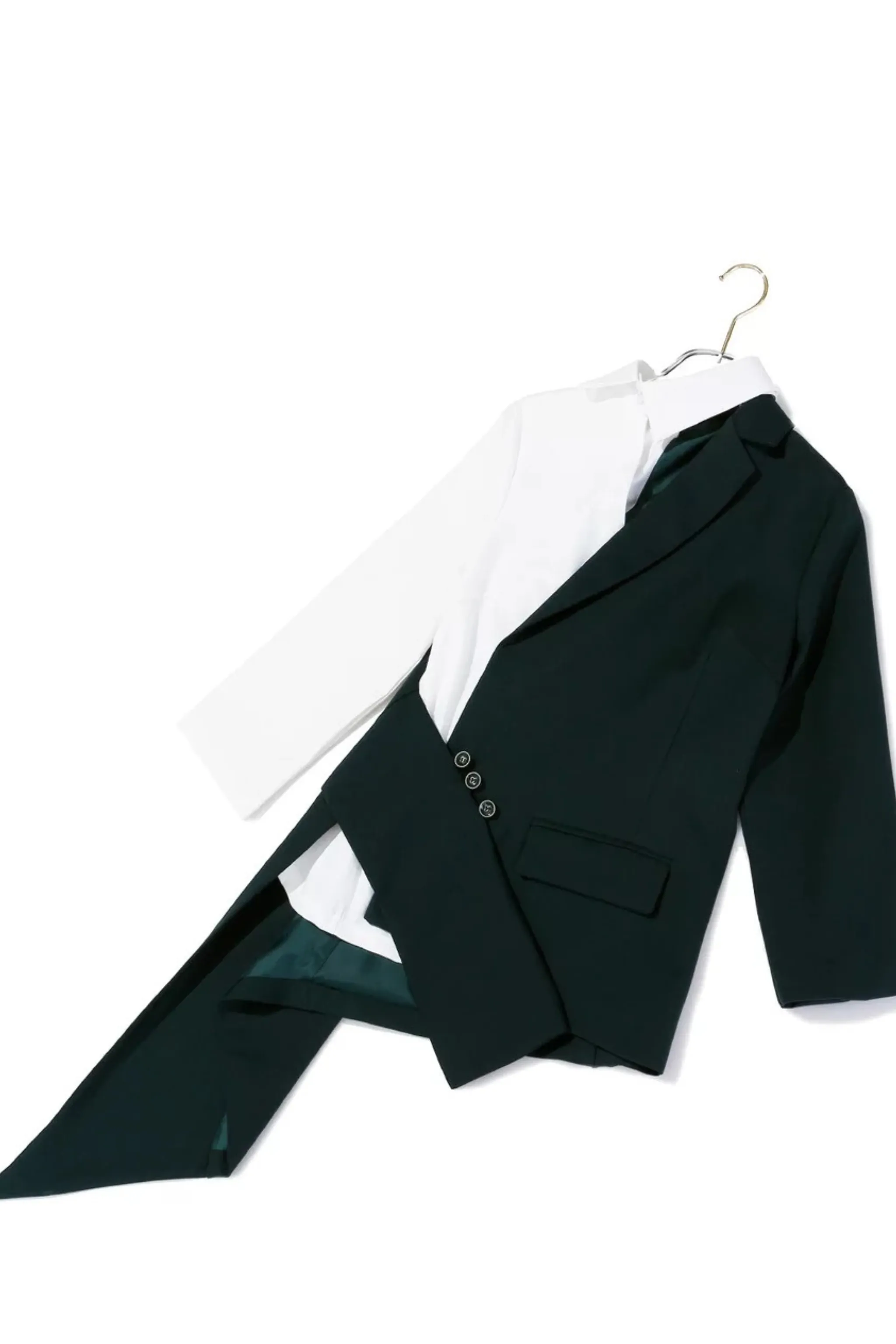ERIN ASYMMETRIC CHEMISE BLAZER
