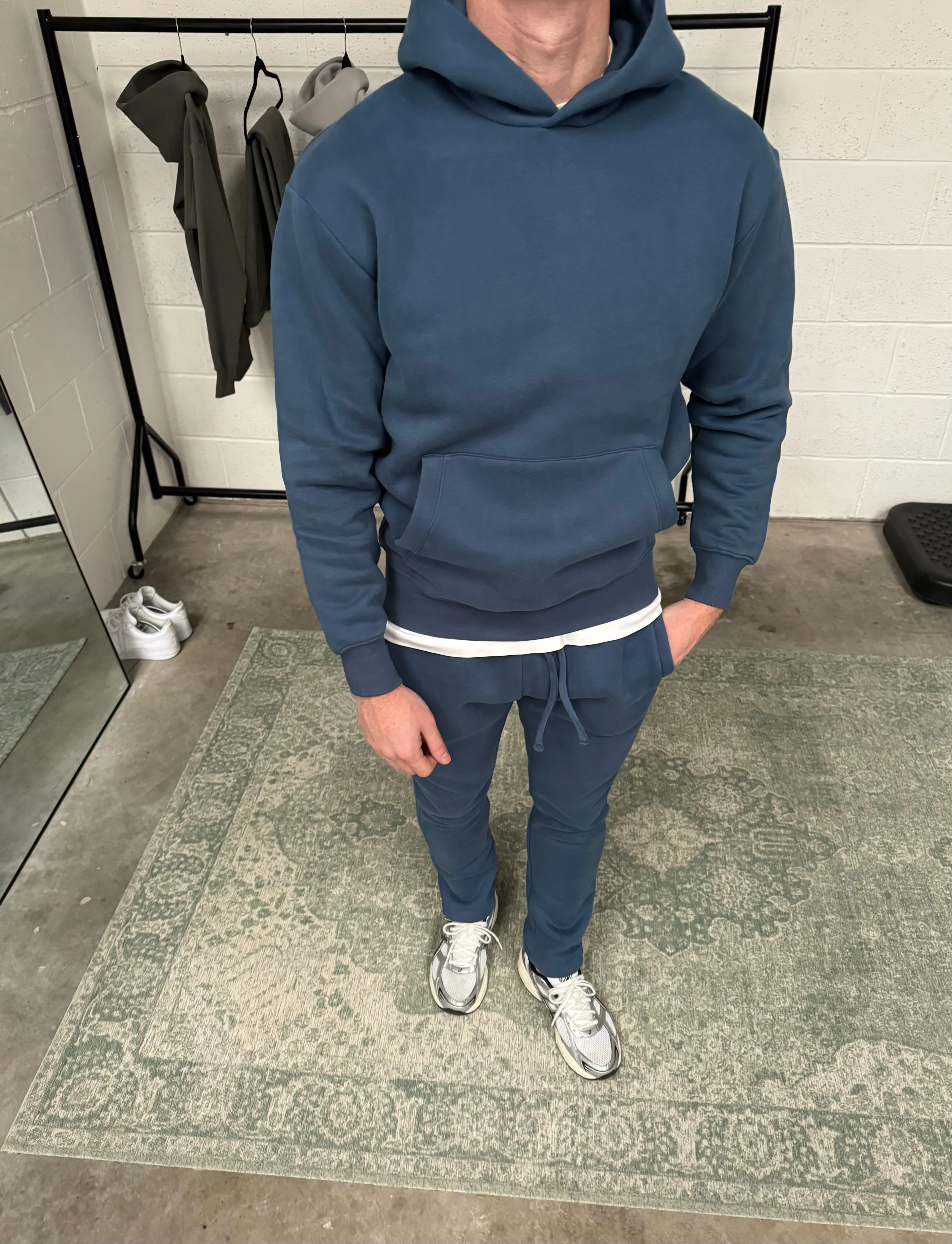 Essential Blue Hoodie
