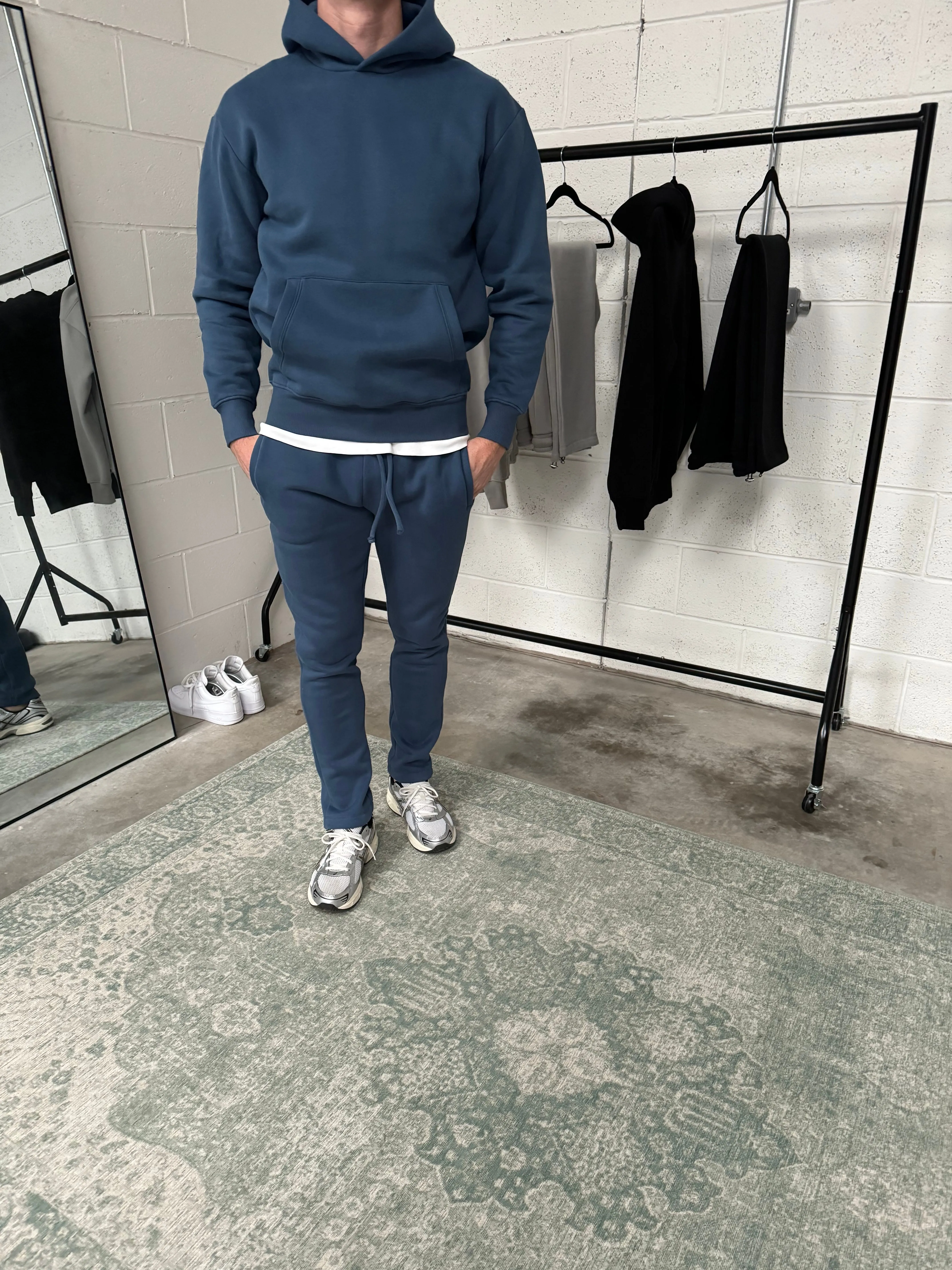 Essential Blue Hoodie