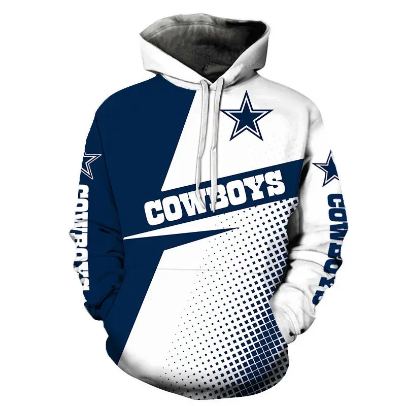 Fashion 3D Hoodie Casual Men's Hoodie Heat Transfer NFL Hoodie