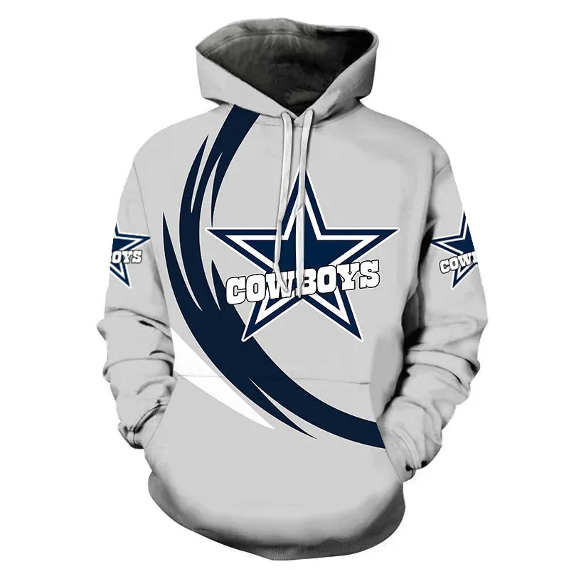 Fashion 3D Hoodie Casual Men's Hoodie Heat Transfer NFL Hoodie