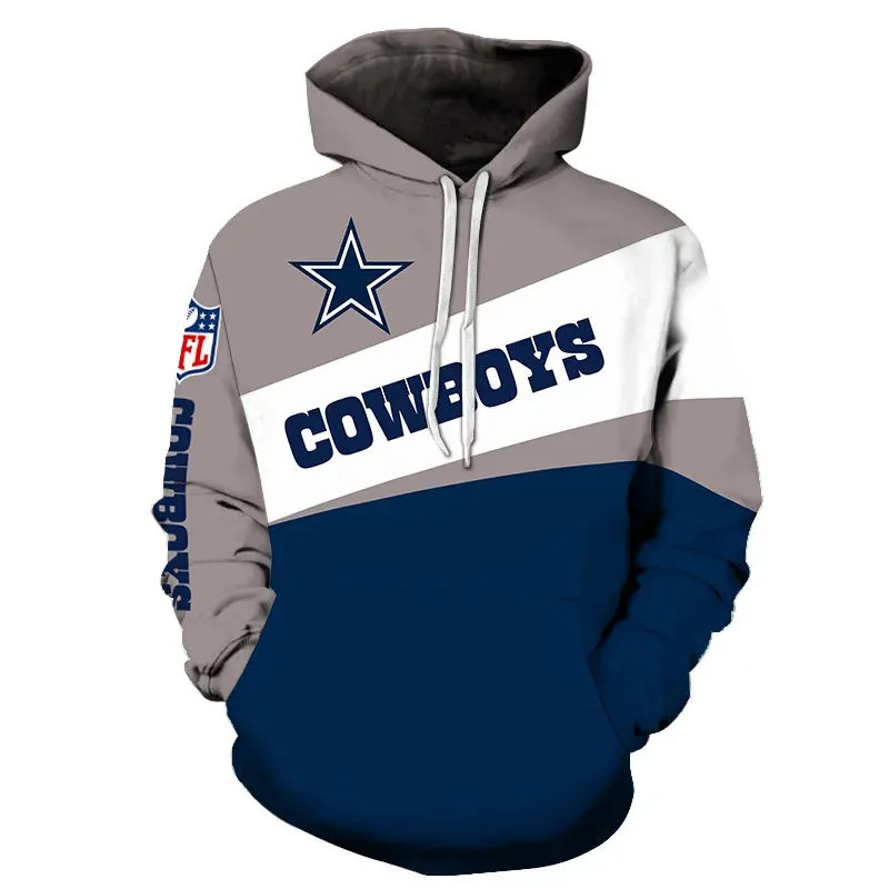 Fashion 3D Hoodie Casual Men's Hoodie Heat Transfer NFL Hoodie