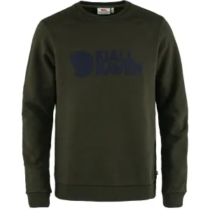 Fjällräven Men&#x27;s Fjällräven Logo Sweater Deep Forest | Buy Fjällräven Men&#x27;s Fjällräven Logo Sweater Deep Forest here | Outnorth