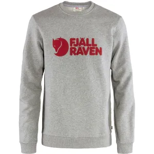 Fjällräven Men&#x27;s Fjällräven Logo Sweater Grey-Melange | Buy Fjällräven Men&#x27;s Fjällräven Logo Sweater Grey-Melange here | Outnorth