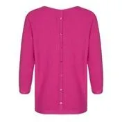 Fuschia Batwing Sweater