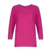 Fuschia Batwing Sweater