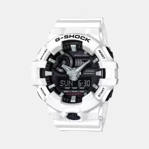 G-Shock Men's White Analog-Digital Resin Watch G742 - GA-700-7ADR