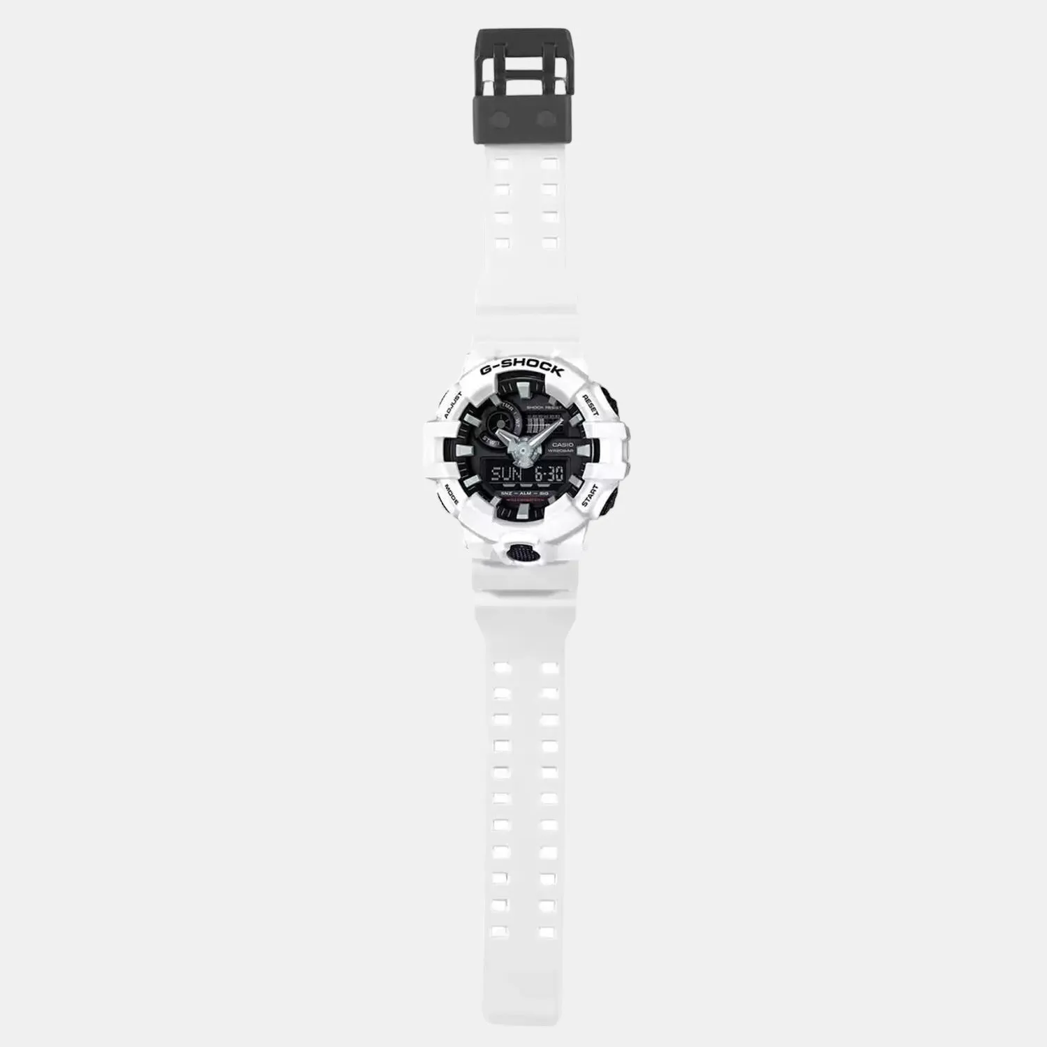 G-Shock Men's White Analog-Digital Resin Watch G742 - GA-700-7ADR